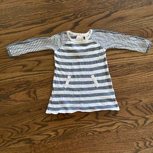 Angel Dear Striped Sweater Dress